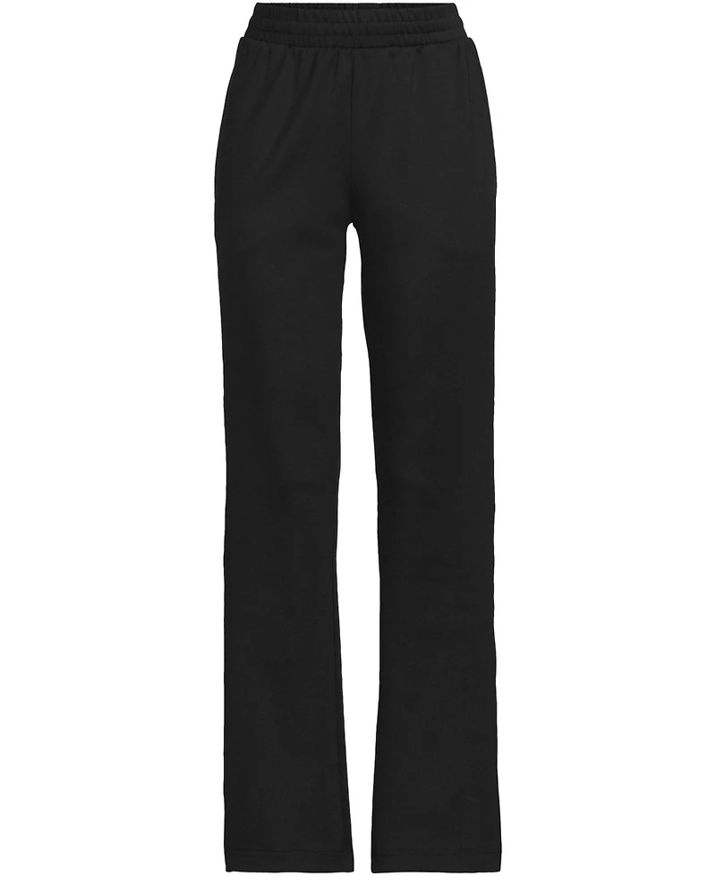 Lands' End Women's School Uniform Active Performance Track Pants