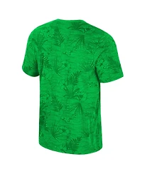 Colosseum Men's Green Oregon Ducks Floral Printed T-Shirt