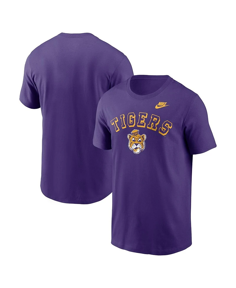 Nike Men's Purple Lsu Tigers Legacy Nickname T-Shirt