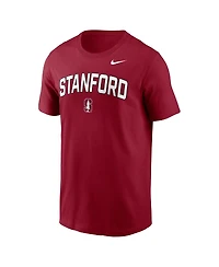 Nike Men's Cardinal Stanford Primetime Arch Stack T-Shirt