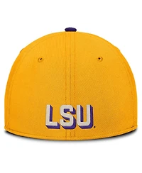 Nike Men's Gold Lsu Tigers Legacy Rise Performance Flex Hat