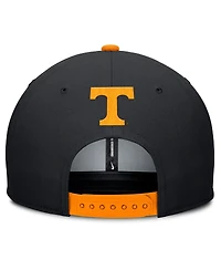 Nike Men's Black/Tennessee Orange Tennessee Volunteers 2025 Sideline Campus Pro Local Snapback Hat
