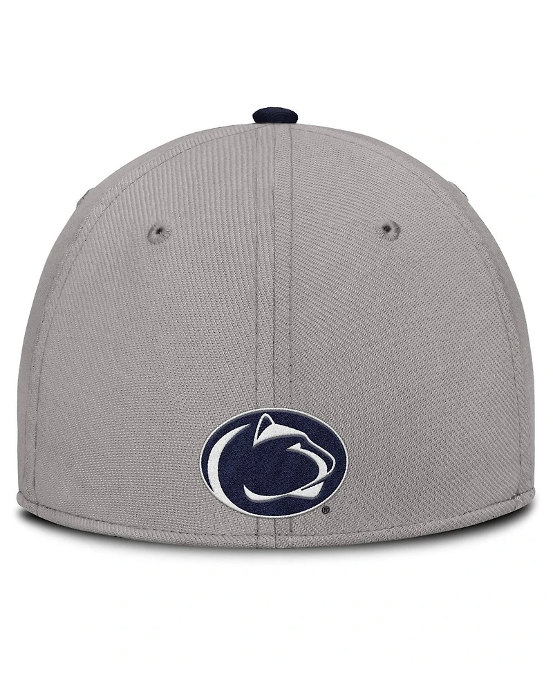 Nike Men's Gray Penn State Nittany Lions Rise Prep Performance Flex Hat