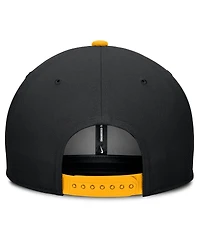 Nike Men's Black/Cream Iowa Hawkeyes Pro Legacy Script Snapback Hat