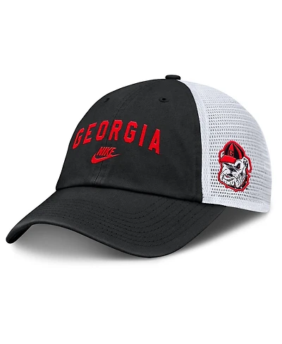 Nike Men's Black Georgia Bulldogs Club Legacy Adjustable Trucker Hat