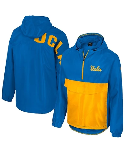 Colosseum Men's Blue Ucla Bruins Reloaded Anorak Half-Zip Jacket