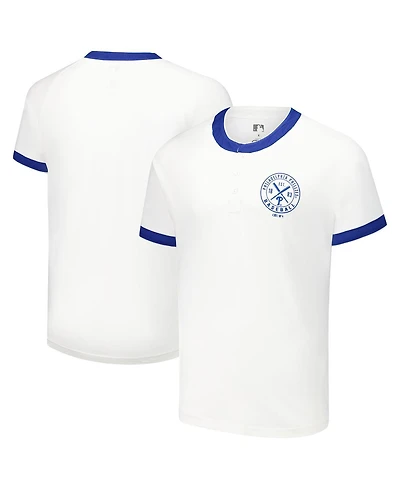 Darius Rucker Collection by Fanatics Men's White Philadelphia Phillies Henley Raglan T-Shirt