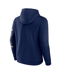 Fanatics Men's Navy Nashville Predators Revolution Pullover Hoodie