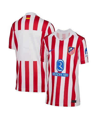 Nike Big Boys and Girls Red Atletico de Madrid 2025/26 Home Replica Jersey