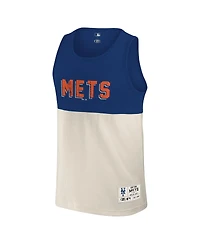 Darius Rucker Collection by Fanatics Men's Royal New York Mets Color Block Tank Top