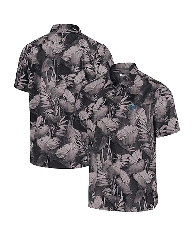 Tommy Bahama Men's Black Florida Gators Coast Nuevo Fronds Button-Up Shirt