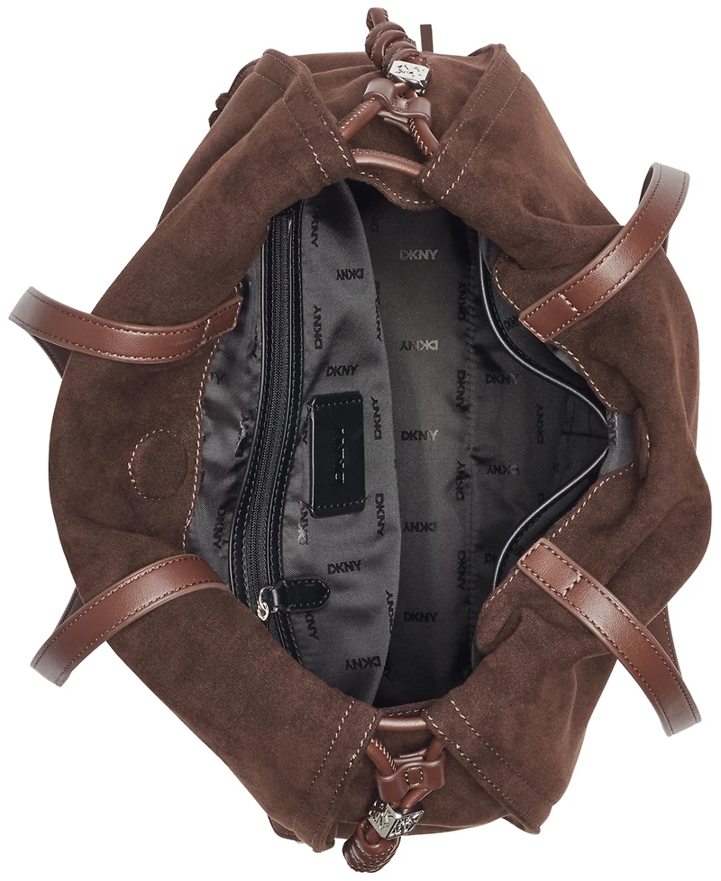 Dkny Halle Large Drawstring Tote Bag