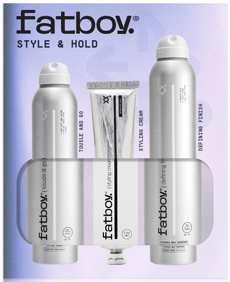 Fatboy 3-Pc. Style & Hold Set