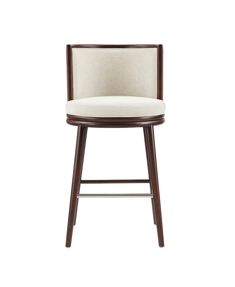 Manhattan Comfort Evalyn 40" Upholstered Barstool