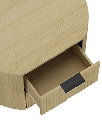 Manhattan Comfort Olivia 26.5" 2-Drawer Nightstand