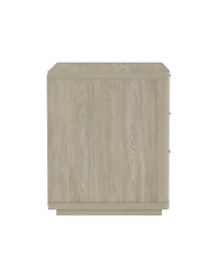 Manhattan Comfort Evelyn 32" 3-Drawer Nightstand