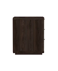 Manhattan Comfort Evelyn 20" 3-Drawer Nightstand