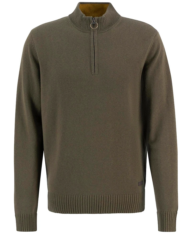 Barbour Men's Kelson Quarter-Zip Pullover Sweater