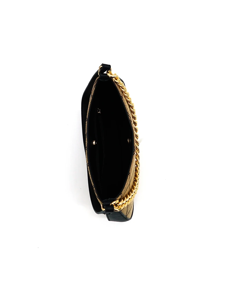 Like Dreams Mira Gold Chain Shoulder Bag