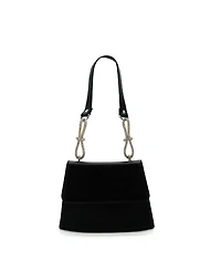 Like Dreams Bria Rhinestone Handle Shoulder Bag