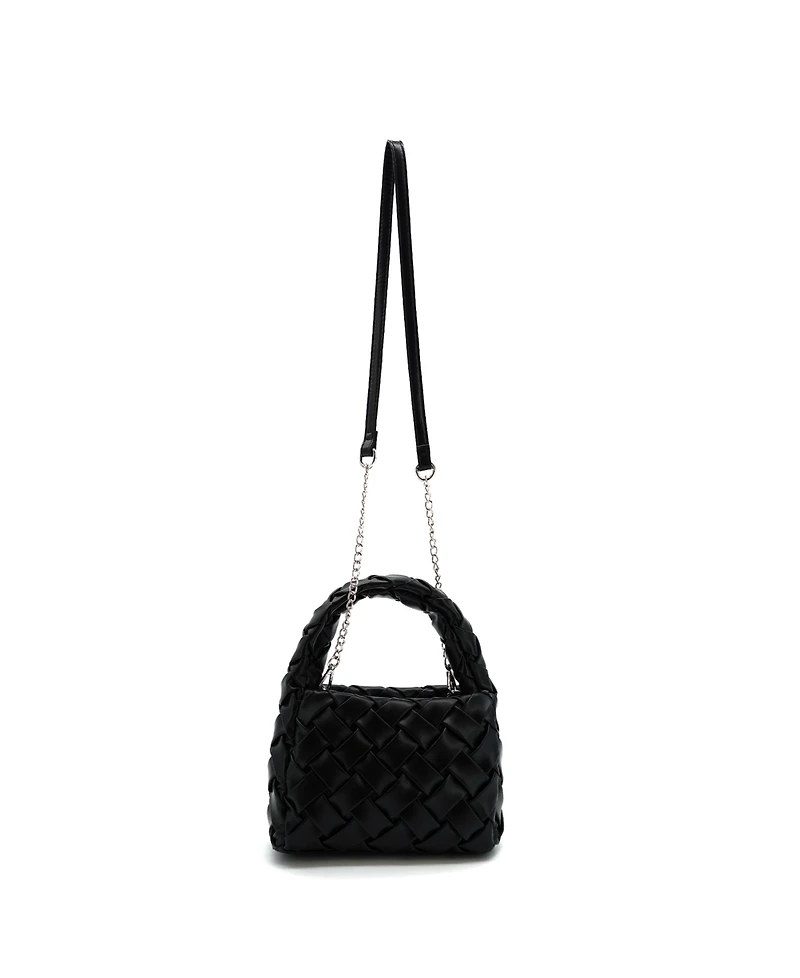 Like Dreams Oriane Quilted Top Handle Crossbody Bag