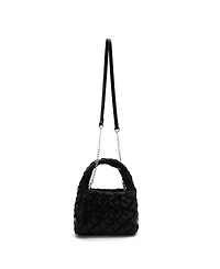 Like Dreams Oriane Quilted Top Handle Crossbody Bag