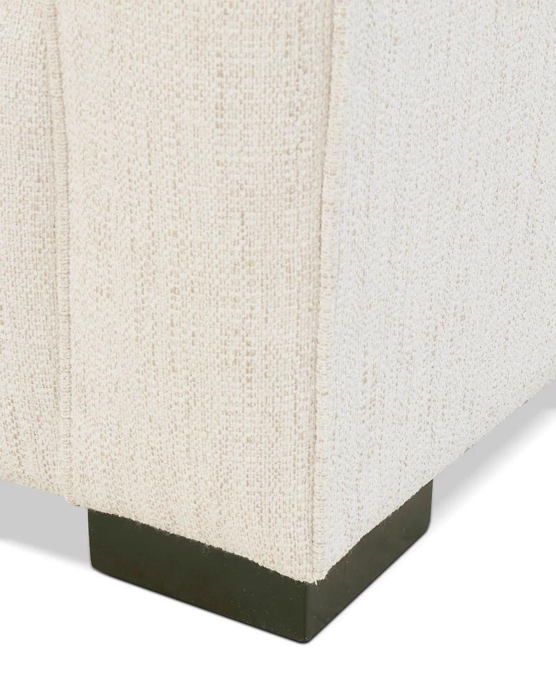 Radley Roll Arm 115" 4-Pc. Fabric L Sectional with Wedge, Exclusively at Macy's