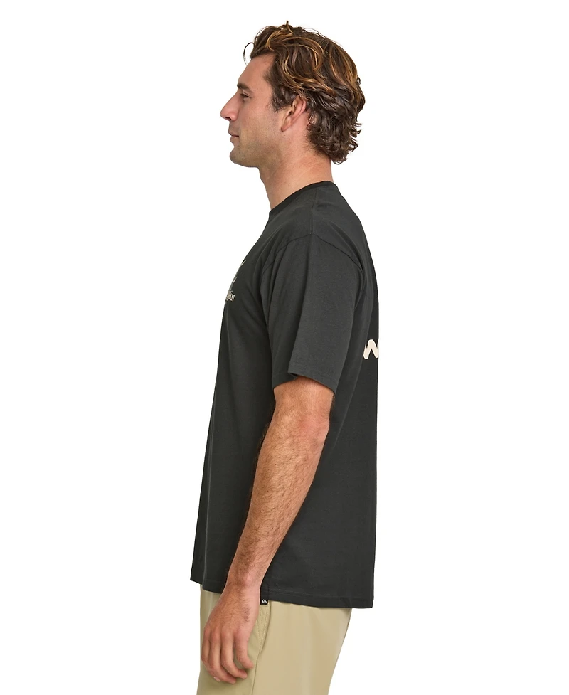 Quiksilver Waterman Men's Core Fisherman Screen T-Shirt
