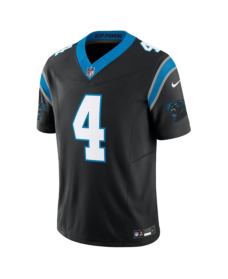 Nike Men's Tetairoa McMillan Black Carolina Panthers Team Vapor F.u.s.e. Limited Jersey