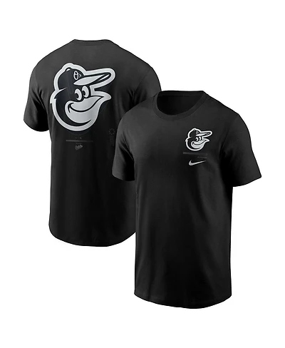 Nike Men's Black Baltimore Orioles Lights Out Bar Loading T-Shirt
