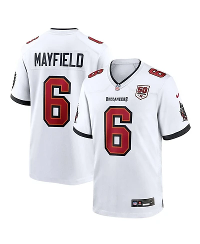 Nike Men's Baker Mayfield White Tampa Bay Buccaneers 50th Anniversary Game Jersey
