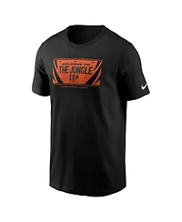 Nike Men's Black Cincinnati Bengals Primetime Local Essential T-Shirt