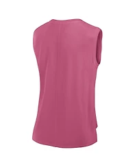 Fanatics Women's Pink Kansas City Chiefs Studio Embrace Tank Top