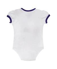 Outerstuff Baby Boys and Girls 2-Piece Minnesota Vikings Love My Team Bodysuit and Skirt Set