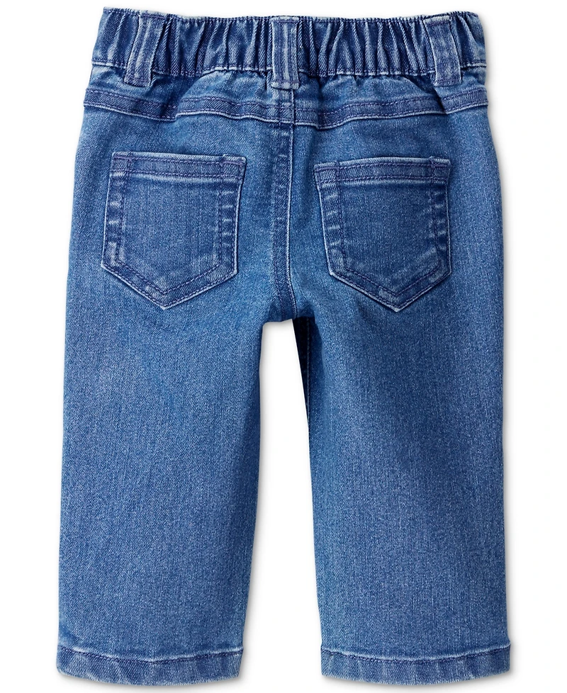 Carter's Baby Boys 3-Pc. Corduroy Vest, Bodysuit & Denim Pants Set