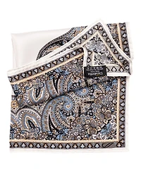 Elizabetta Men's Perugia - Silk Pocket Square for Men