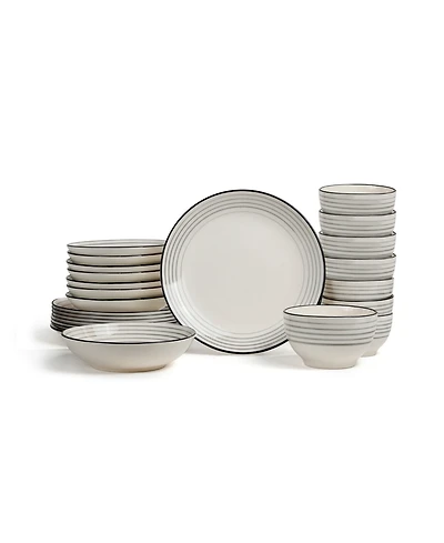 Earth & Clay Zeke 24 Pc. Dinnerware Set, Service for 8