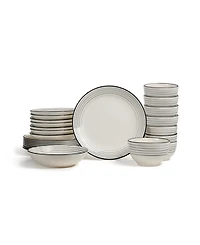 Earth & Clay Zeke 24 Pc. Dinnerware Set, Service for 8