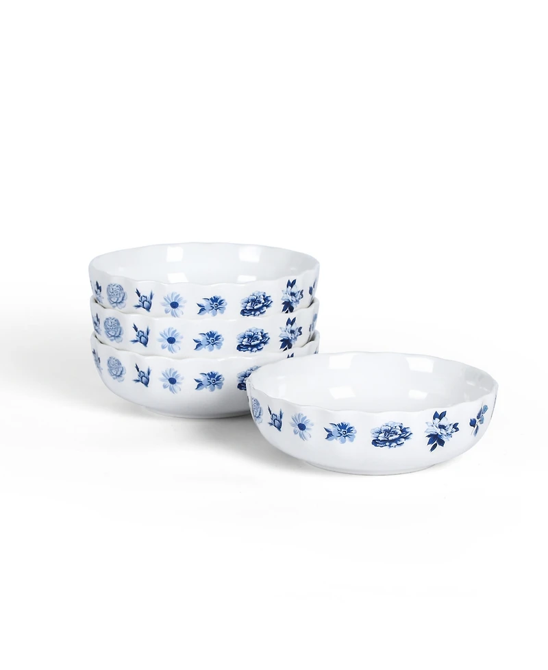 Stone Lain Fiore Cereal Bowls, Set of 4