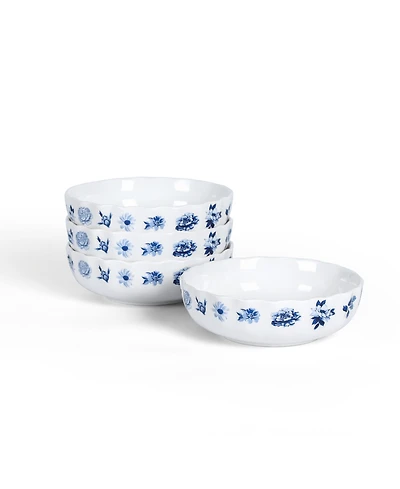 Stone Lain Fiore Cereal Bowls, Set of 4