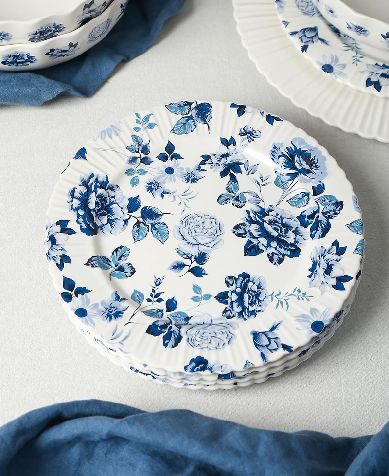Stone Lain Fiore Salad Plates, Set of 4