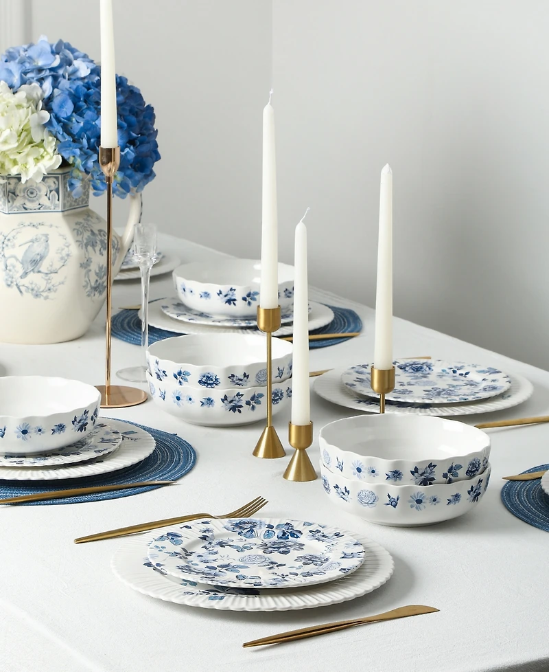 Stone Lain Fiore Salad Plates, Set of 4