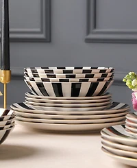 Christian Siriano Empire 24 Pc. Dinnerware Set, Service for 8