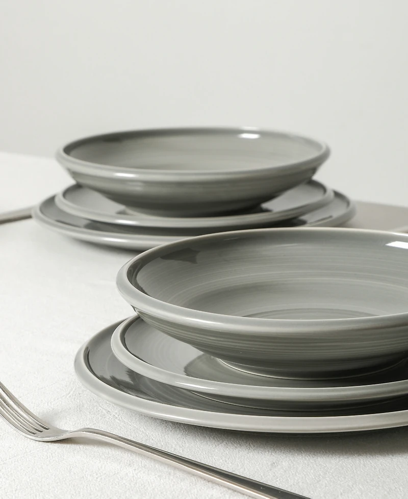Earth & Clay Harmony 24 Pc. Dinnerware Set, Service for 8