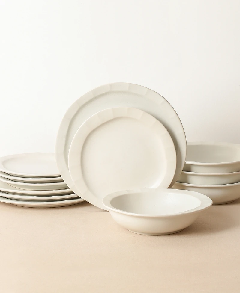 Stone Lain Oasis 12 Pc. Dinnerware Set, Service for 4