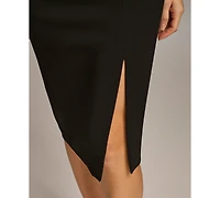 Donna Karan New York Women's Sleeveless Midi Dress