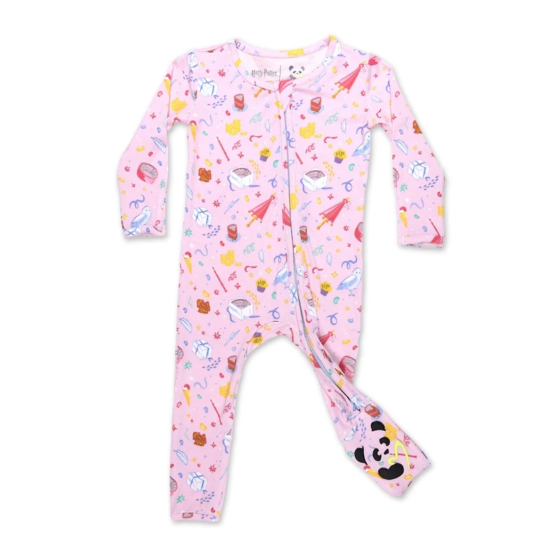 Bellabu Bear Baby Boys or Girls Happee Birthdae Harry Convertible Footie