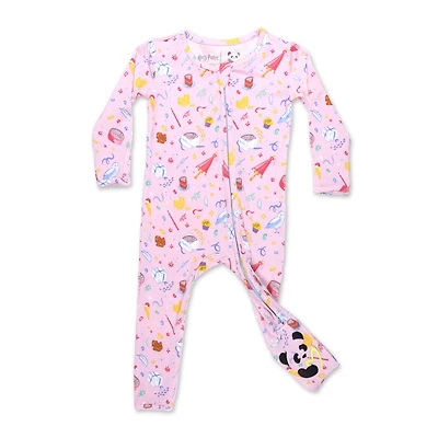Bellabu Bear Baby Boys or Girls Happee Birthdae Harry Convertible Footie