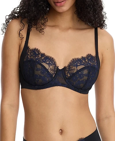 Skarlett Blue Women's Entice Lace Full Coverage Underwire Bra