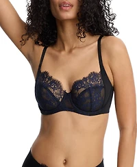 Skarlett Blue Women's Entice Lace Full Coverage Underwire Bra